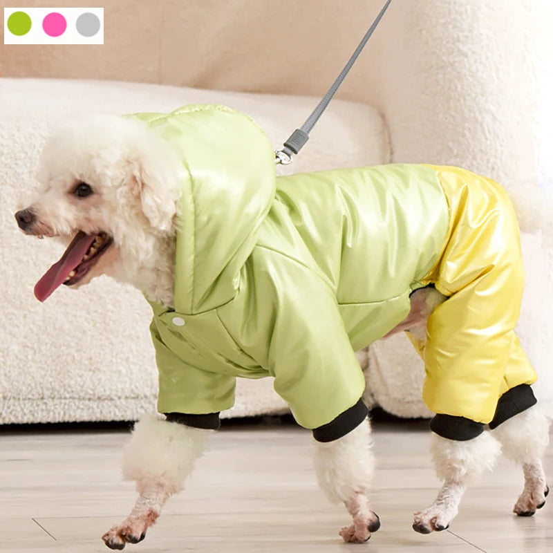 New Pet Dog Winter Clothes Waterproof Warm Down Jacket For Small Dogs Pets Coat Cotton Hoodies For Chihuahua Puppy Clothing