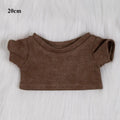10/15/20cm Cotton Doll Clothes Elastic Mini Clothes Idol Doll Outfit Hoodies T-shirt Sweaters Fashion Style Toys Accessories