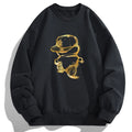 Casual Fashion Men's O-Neck Hoodies Plus Size 1XL-7XL Spring Autumn Soft Long Sleeved Tops Outdoor Pullover Wear Male Clothing