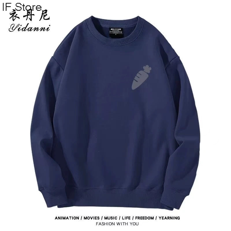 Japan anime Uma Musume Pretty Derby Oguri Cap Carrot cartoon O-Neck sweatshirts y2k Man Women Harajuku Casual Boys girls hoodies