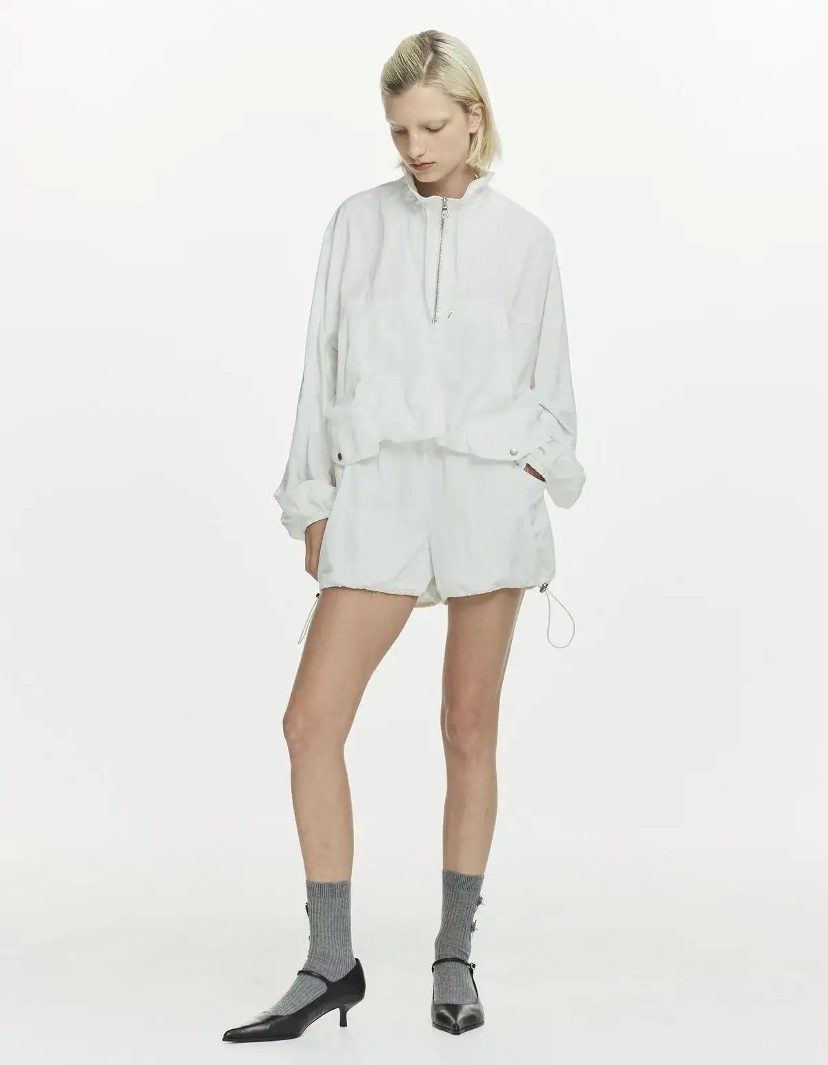 Japanese Sweet Fashion Casual Sweatshirt Spring Autumn New 2025 Women's Slim Zip Long Sleeve Tops French Elegant Basic Hoodies