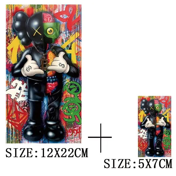 Funny Graffiti Iron On Transfer For Clothing DIY Retro Heat Sticker On T-shirt Hoodies Exquisite Pictures Patches On Clothes