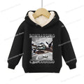 Italian Brainrot Animals Pullover Hoodies Cappuccino Assassino Lamb Fleece Kid Sweatshirt Sahur Anime Cartoons Clothes Tops Gift