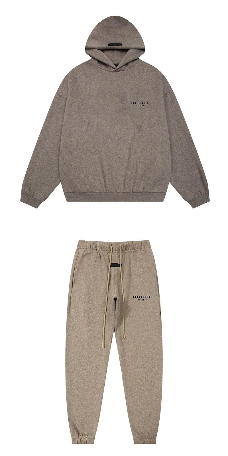 Classic Brand Hoodies Sweatpants Set High Quality Fleece Sweatshirts Men's Hiphop Streetwear Oversize Tracksuits Hoodies Pants