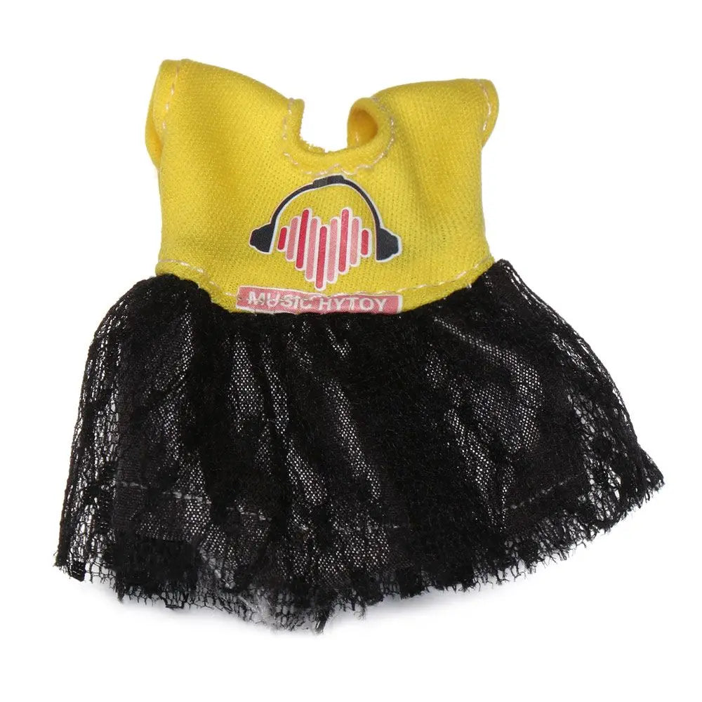 16cm Doll Clothes Cute Princess Dress For 1/8 BJD Doll Tops T-shirt Hoodies Jeans Pants Suit Lace Knitted Sweater Skirt Toy Gift