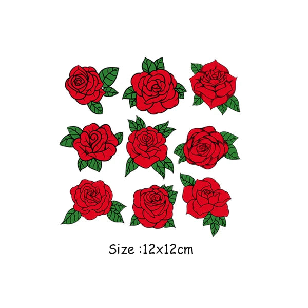 Thermal Transfer Patches T-Shirt Hoodies Patches Diy Arts Crafts Ironing Heat Transfer Patches For Clothes Animal Stickers