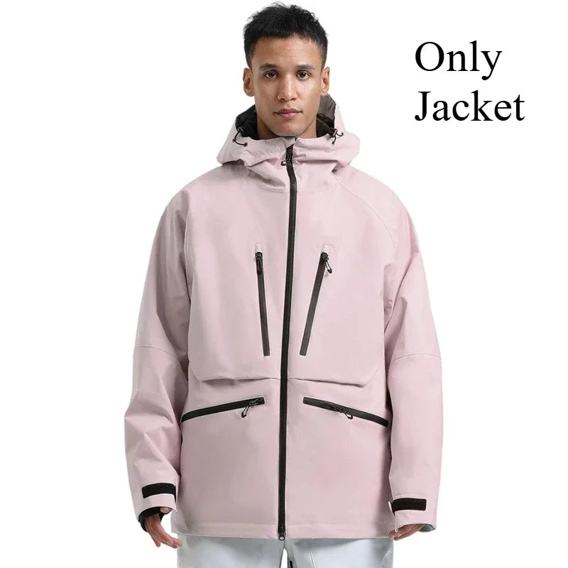 New Multi Functional Unisex Skiing Jackets Outdoor Sport Waterproof Ski Coats Winter Insulated Snow Coat Mountain Men Hoodies