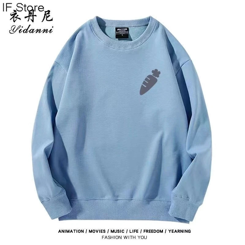 Japan anime Uma Musume Pretty Derby Oguri Cap Carrot cartoon O-Neck sweatshirts y2k Man Women Harajuku Casual Boys girls hoodies