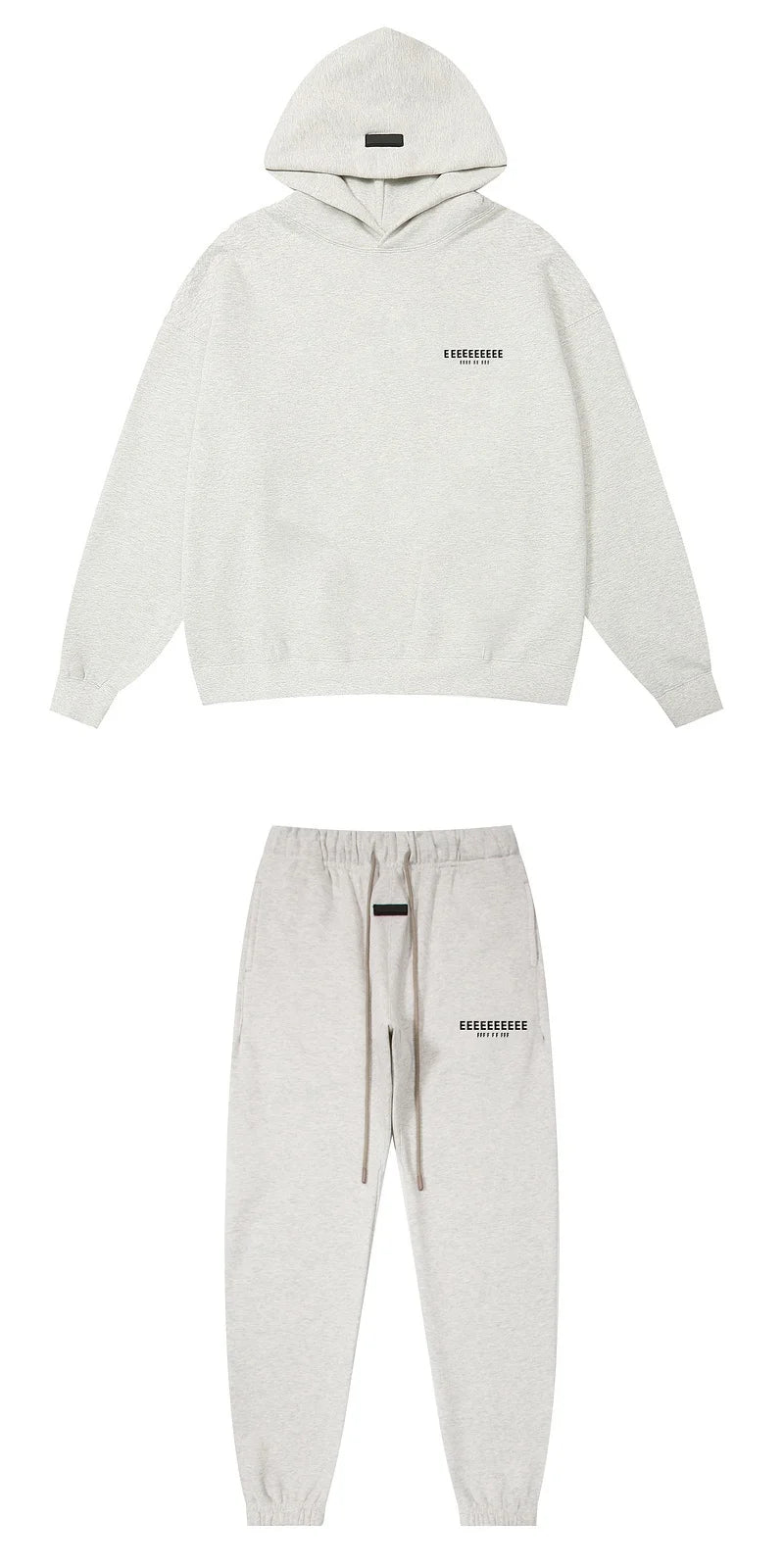 Classic Brand Hoodies Sweatpants Set High Quality Fleece Sweatshirts Men's Hiphop Streetwear Oversize Tracksuits Hoodies Pants