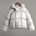 TARUXY Thick Parkas Long Sleeve Top Women Autumn Winter Warm Coat Women's Street Fashion Hoodies Woman Cotton-padded Jacket 2023