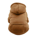 Dog Hoodies Puppy Pet Hooded Sweatshirt Autumn Winter Two-legged Pocket Cat Dog Clothes