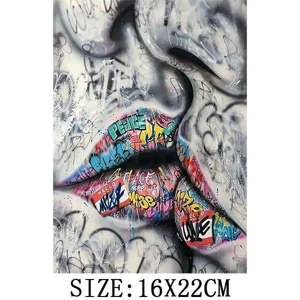 Funny Graffiti Iron On Transfer For Clothing DIY Retro Heat Sticker On T-shirt Hoodies Exquisite Pictures Patches On Clothes