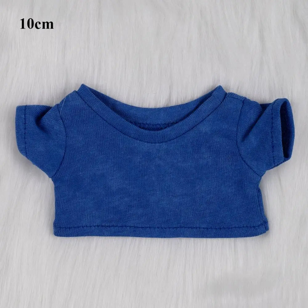 10/15/20cm Cotton Doll Clothes Elastic Mini Clothes Idol Doll Outfit Hoodies T-shirt Sweaters Fashion Style Toys Accessories
