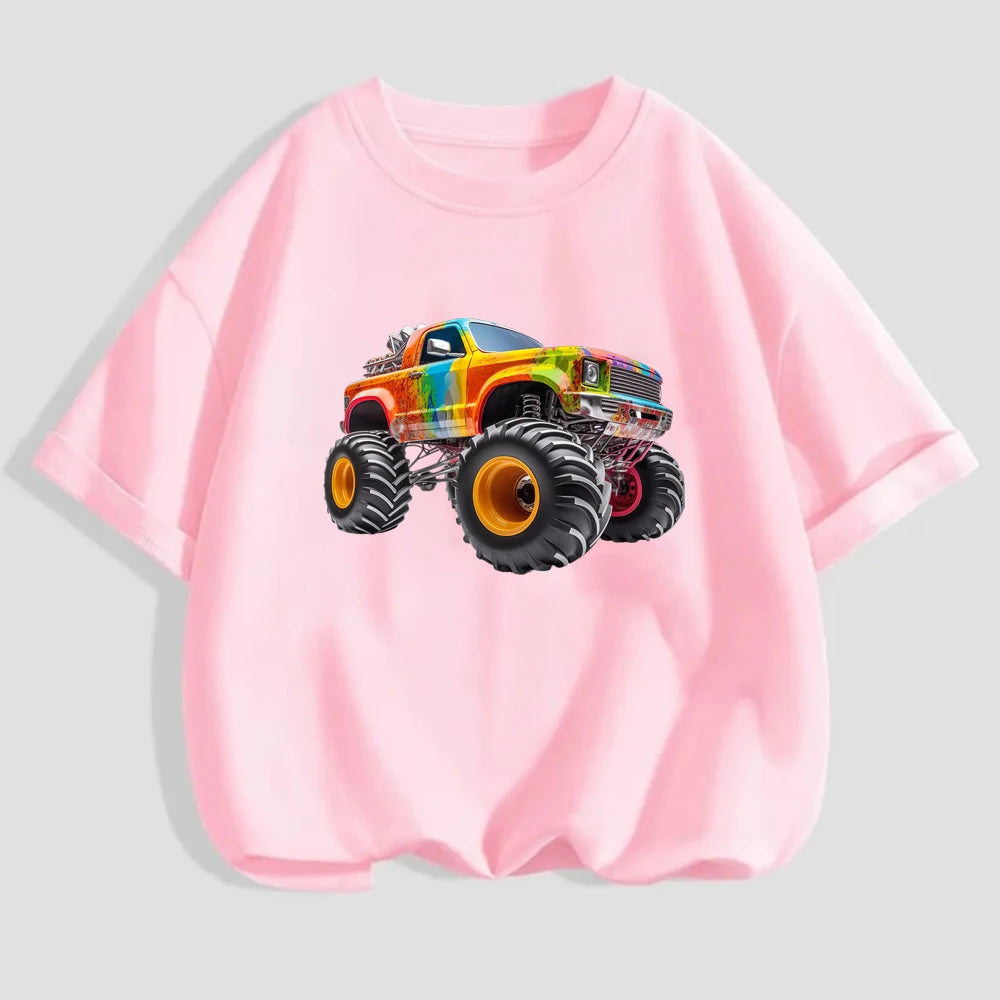 Car, Sports Car, Off-road Vehicle DTF Thermo Sticker Decals Heat Transfer On Clothes Iron On Patch For Hoodies Press Printing