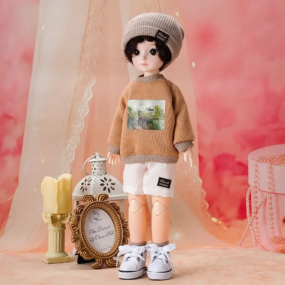 Fashion 30cm Doll Handmade Hoodies Doll Sports Sweatshirt Shorts Skirt Outfits For 1/6 DIY Doll Clothes Accessories