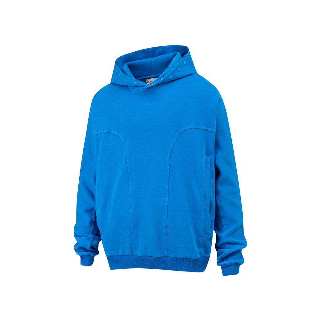 Cotton Baggy Fleece Hoodies for Men Solid Color Plush Pullovers Oversized Hooded Sweatshirt Autumn Winter Thick Clothes Unisex