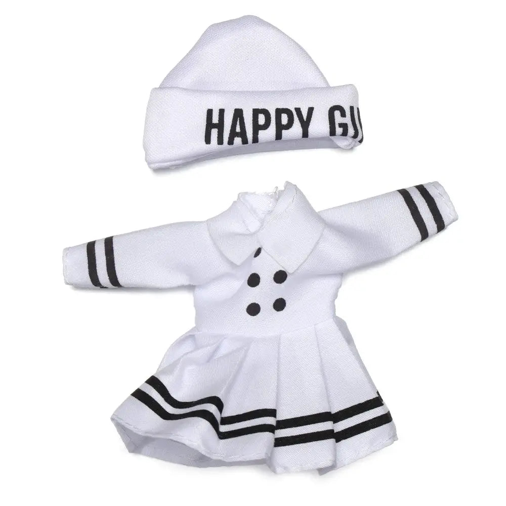 16cm Doll Clothes Cute Princess Dress For 1/8 BJD Doll Tops T-shirt Hoodies Jeans Pants Suit Lace Knitted Sweater Skirt Toy Gift
