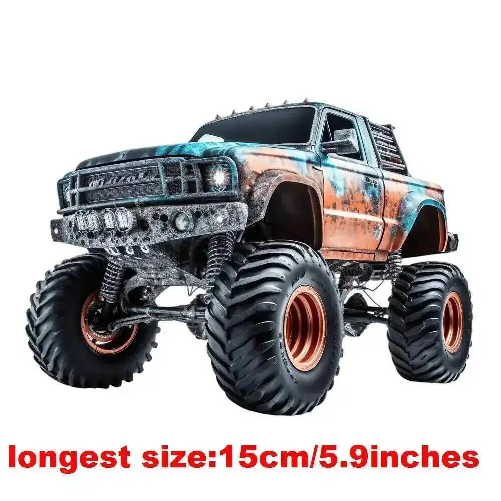 Car, Sports Car, Off-road Vehicle DTF Thermo Sticker Decals Heat Transfer On Clothes Iron On Patch For Hoodies Press Printing