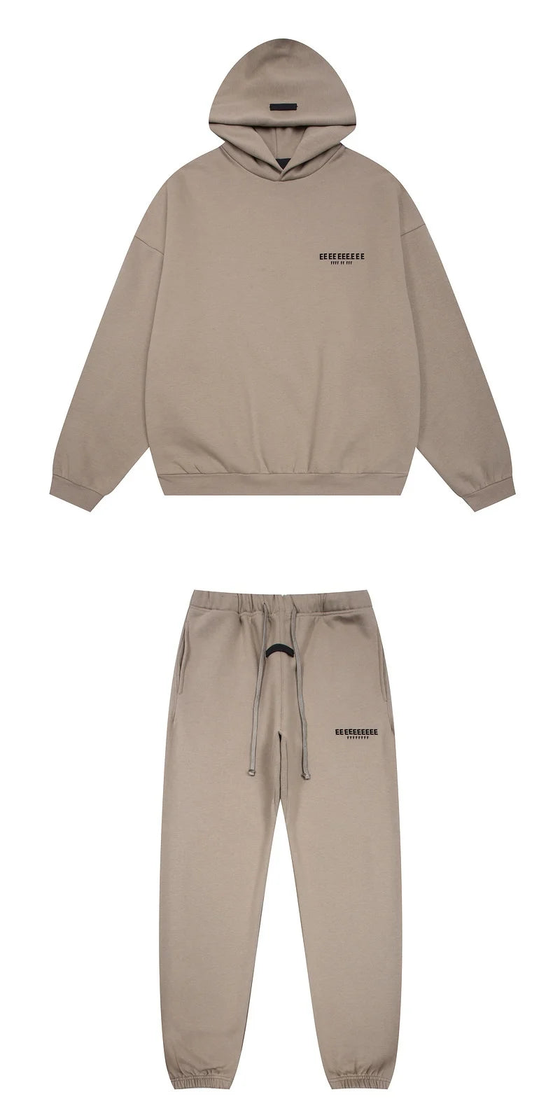 Classic Brand Hoodies Sweatpants Set High Quality Fleece Sweatshirts Men's Hiphop Streetwear Oversize Tracksuits Hoodies Pants