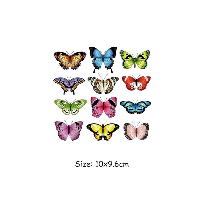 Thermal Transfer Patches T-Shirt Hoodies Patches Diy Arts Crafts Ironing Heat Transfer Patches For Clothes Animal Stickers