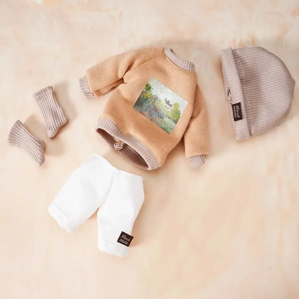 Fashion 30cm Doll Handmade Hoodies Doll Sports Sweatshirt Shorts Skirt Outfits For 1/6 DIY Doll Clothes Accessories