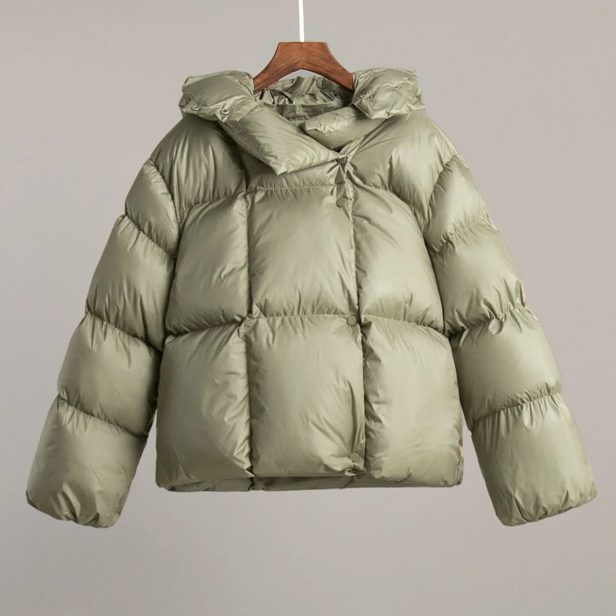 TARUXY Thick Parkas Long Sleeve Top Women Autumn Winter Warm Coat Women's Street Fashion Hoodies Woman Cotton-padded Jacket 2023